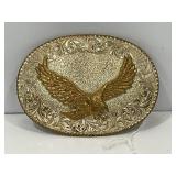 CRUMINE EAGLE BELT BUCKLE