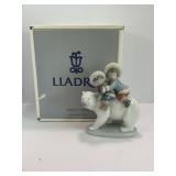 LLADRO ESKIMO RIDERS FIGURINE IN ORIGINAL BOX