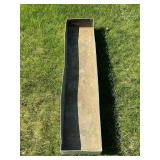 COPPER OUTDOOR FLOWER PAN - 45 1/2" X 10" X 4"