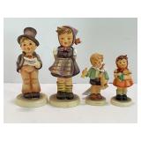 LOT OF FOUR HUMMEL PORCELAIN FIGURINES