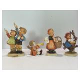 LOT OF FOUR HUMMEL PORCELAIN FIGURINES