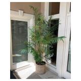 LARGE ARTIFICIAL PLANT WITH PLANTER - 6