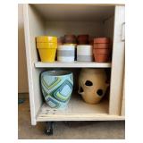 CONTENTS OF CABINETS; LARGE SELECTION OF FLOWER