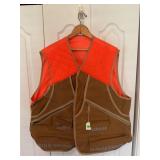 CANVAS/ORANGE HUNTING COAT MOUNTAIN PAIRIE XL