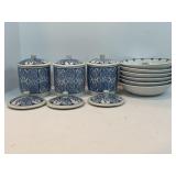 VINTAGE IDG WILLIAM SONOMA 3 LIDDED COFFEE/TEA CUP