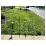 SHEPPERD HOOKS, FLOWER LATTICE AND MORE