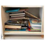 CONTENT OF SHELF; LARGE LOT OF CHILDRENS BOOKS
