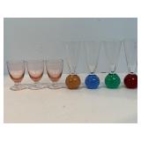 4MID-CENTURY MODERN BUBBLE BALL COLORED SHOT