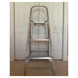 WERNER FOLDING 54" ALUMINUM STEP STOOL MODEL 264