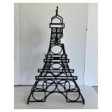 EIFFEL TOWER WROUGHT IRON WINE BOTTLE HOLDER