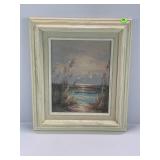 BERNARD B. DUGGAN OIL ON CANVAS PAINTING - 13" X