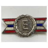 ARMY - NAVY STERLING SILVER AWARD PIN