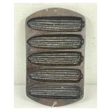 VINTAGE RARE 5 STICK CAST IRON CORN BREAD PAN -