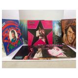 LOT OF 9 ELVIS PRESLEY VINYL RECORDS