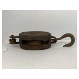 WESTERN BLOCK COMPANY WOOD PULLEY