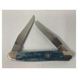 CASE XX MEDITERRANEAN BLUE SMOOTH BONE MUSKRAT