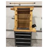 CRAFTSMAN 4 DRAWER ROLL AROUND TOOL BOX WITH