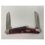 CASE XX OLD RED PW 4 BLADE FOLDING POCKET KNIFE