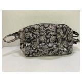 REBECCA MINKOFF SNAKESKIN PRINT HANDBAG WITH