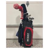PRO SELECT BY PRECISION GOLF BAG WITH 14 CLUBS