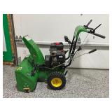 JOHN DEERE 726E GAS POWERED SNOW BLOWER -