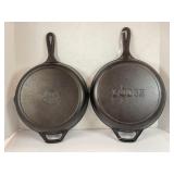LODGE CAST IRON SKILLET WITH LODGE COMBO COOKER