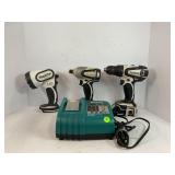 MAKITA 18V CORDLESS DRILL AND FLASHLIGHT SET WITH