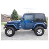 2005 JEEP WRANGLER 4X4 AUTOMATIC WITH 47,558 MILES