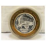 PARIS LAS VEGAS LIMITED EDITION .999 FINE SILVER