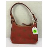 DOONEY & BOURKE CANVAS WOMENS WRISTLET HAND BAG
