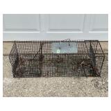 LARGE ANIMAL LIVE BOX TRAP - 36" X 11" X 11"