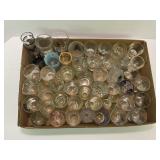 LARGE LOT OF ASSORTED SHOT GLASSES AND MORE