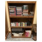WOOD SHELF WITH CD
