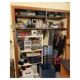 CONTENTS OF CLOSET IN BEDROOM - BEANIE BABIES,
