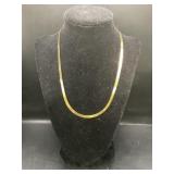 10KT GOLD 18" ITALY NECKLACE - 6.07G