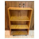 ROLL AROUND 3 SHELF KITCHEN CART - 24" X 11 1/2" X