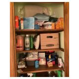 CONTENTS OF BATHROOM CLOSET - FIRST AID KITS,