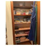 CONTENTS OF CLOSET IN KITCHEN - APPLE PEELER,