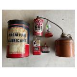PREMIUM LUBRICANT METAL TIN, STP, REDWING SHOE