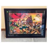 LOONEY TOONS "PYRAMID SCHEME" FRAMED ANIMATION