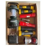LARGE LOF OF ASSORTED FLASHLIGHTS