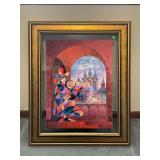ANATOLE KRASNYANSKY "CITY SERENADE" FRAMED