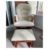 GLIDER ROCKER WITH OTTOMAN