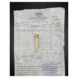 IVORY PENDANT SPV PIV 526 WITH RECEIPT - ISO 9002