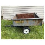 MASTERCRAFT PULL BEHIND DUMPING YARD TRAILER