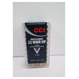 CCI MAXI-MAG 22 WMR HOLLOW POINT AMMO - LOT OF 50