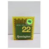REMINGTON TARGET 22 LONG RIFLE YELLOW PACK AMMO -