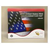 2014 DENVER US MINT UNCIRCULATED COIN SET