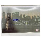 2007 PHILADEPLHIA US MINT UNCIRCULATED COIN SET