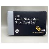 2011 US MINT SILVER PROOF SET